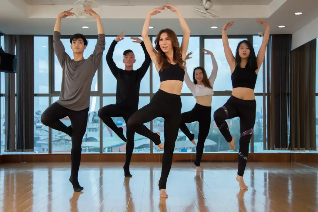 spins, group formations, and transitions